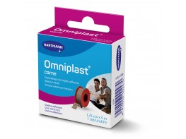 Imagen del producto Omniplast esparadrapo tela rosa 5mx1,25cm